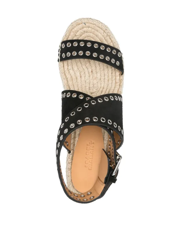 【ISABEL MARANT】 SUEDE ILLYA ESPADRILLES 関税/送料込 Isabel Marant - Illya flat suede espadrille sandals Isabel