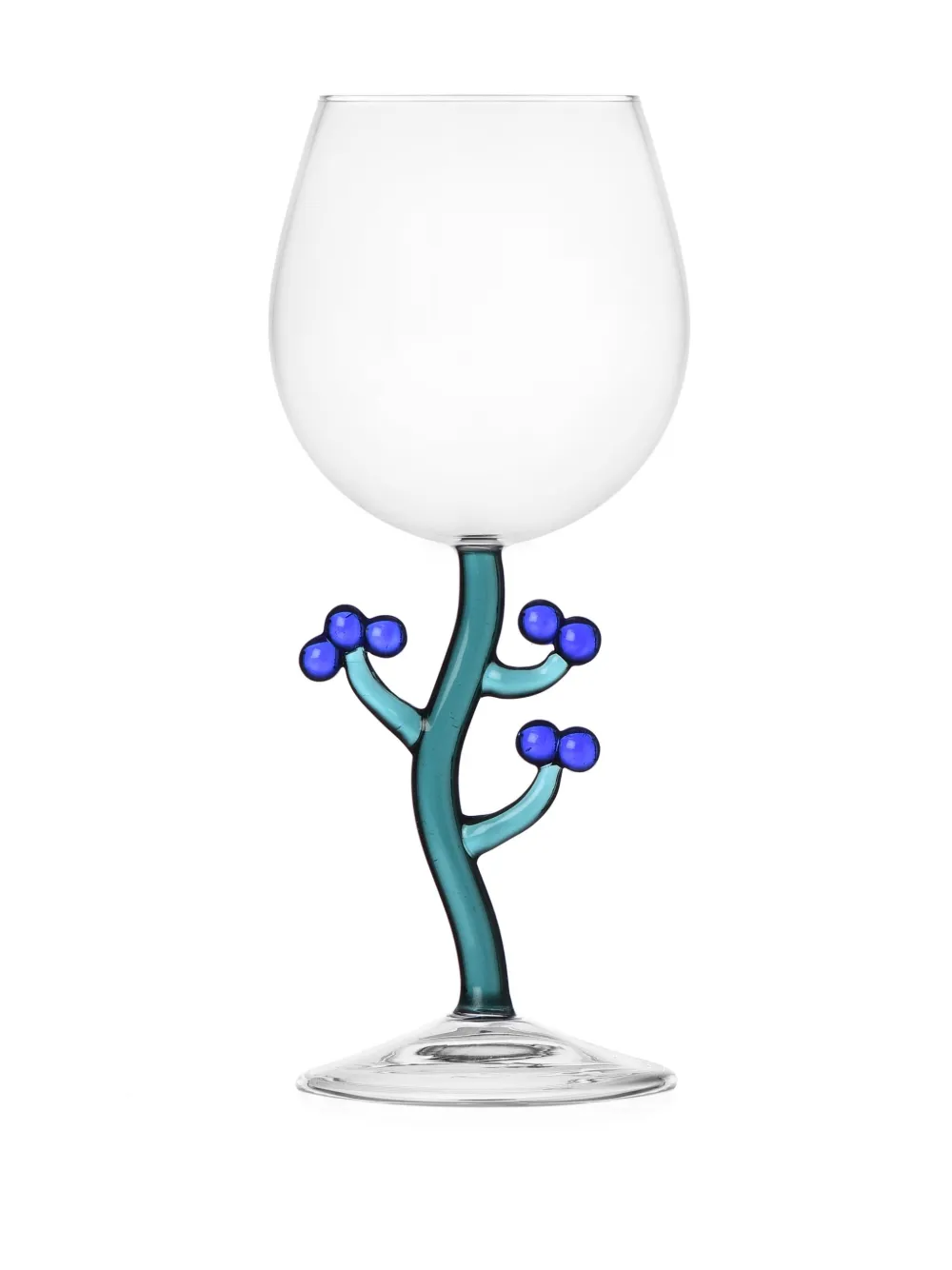 Ichendorf Milano Fruits And Flowers Wine Glasses (set Of Six) In Blue
