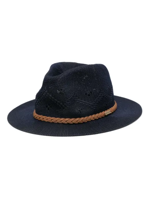 Barbour Flowerdale crochet-knit trilby