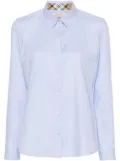 Barbour twill cotton shirt - Blue