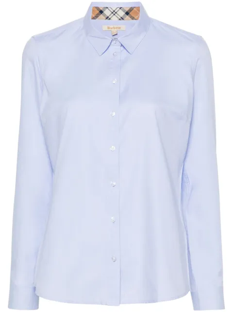 Barbour camisa de sarga