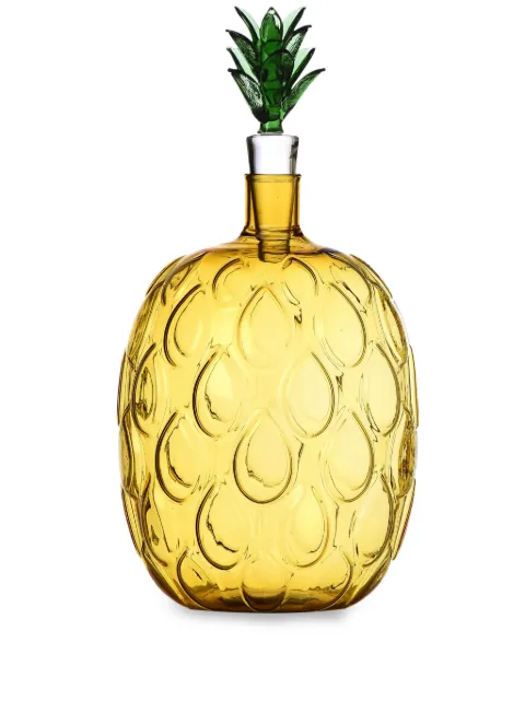 Ichendorf Milano pineapple glass bottle (17cm x 23cm)