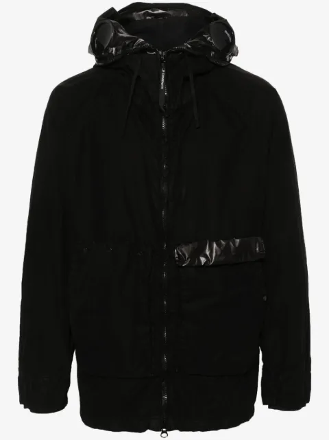 C.P. Company Zipped Goggle-detail hoodie jacket