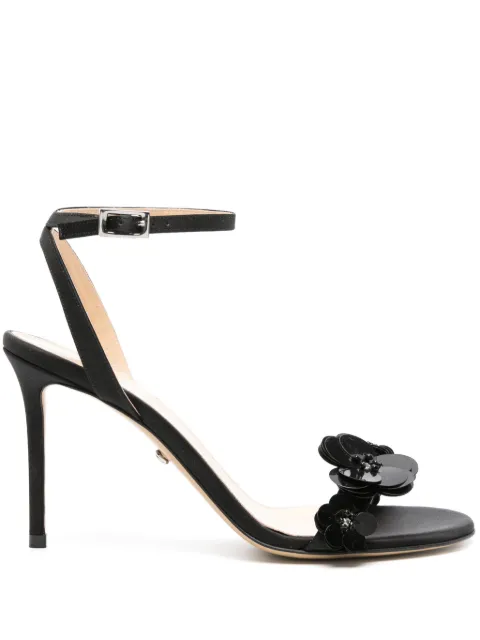 MACH & MACH sandalias con apliques floral