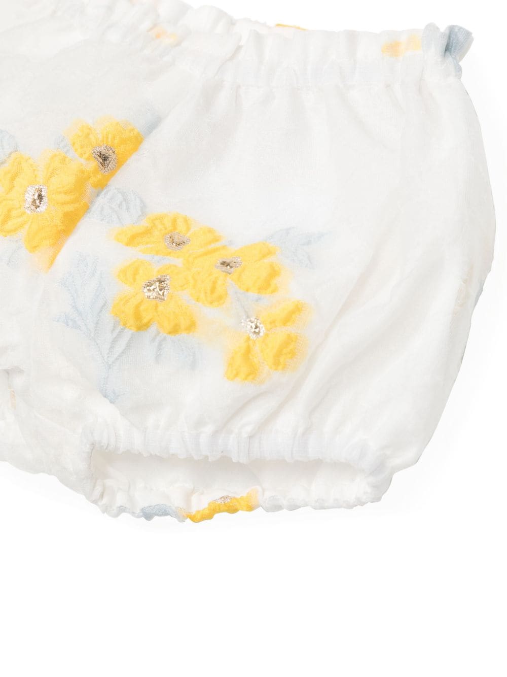 Shop Hucklebones London Floral-print Satin Dress Set In Yellow