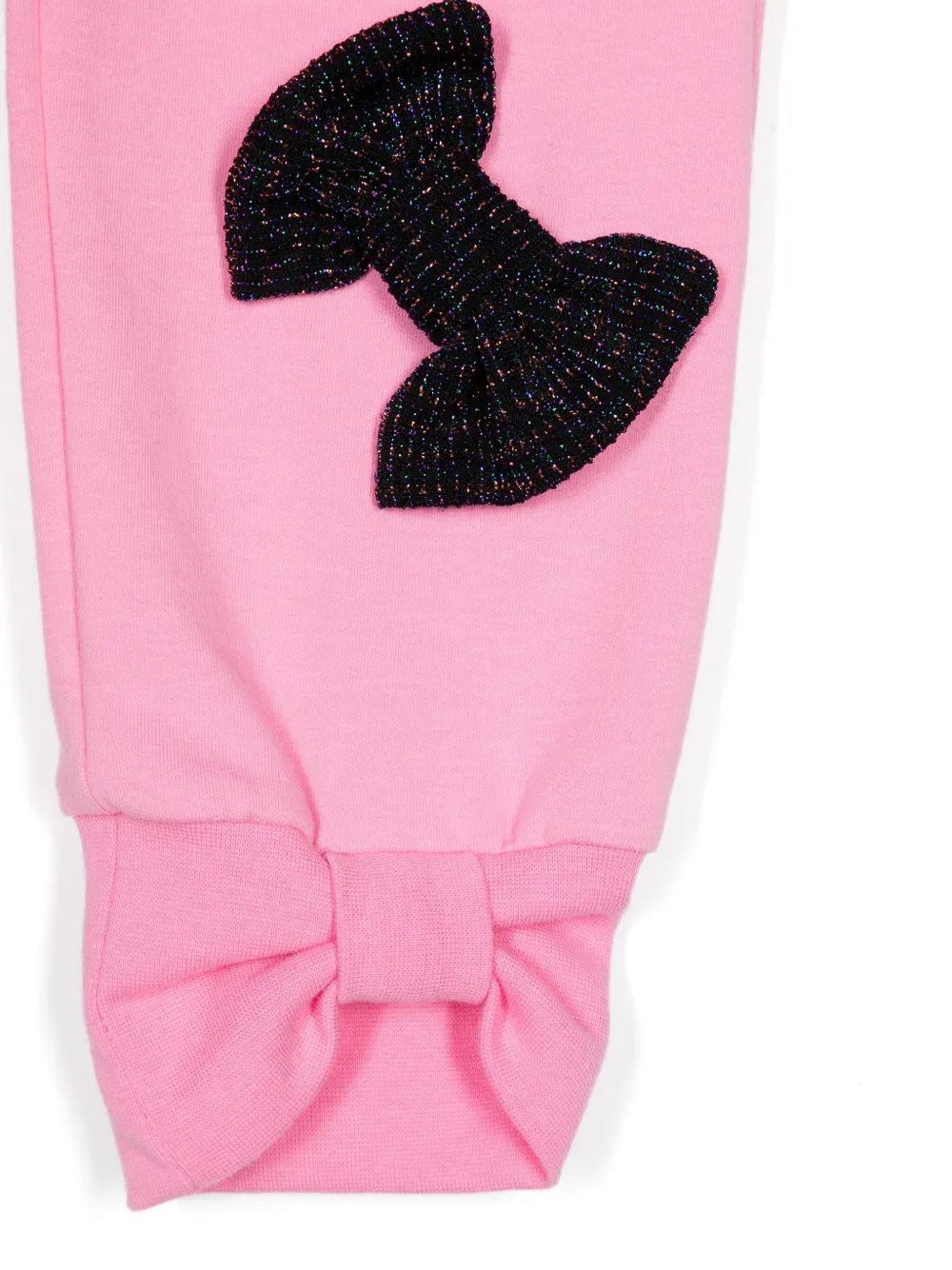 Shop Wauw Capow By Bangbang Hope Bow-detail Track Pants In Pink