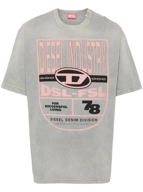 Diesel playera con logo estampado