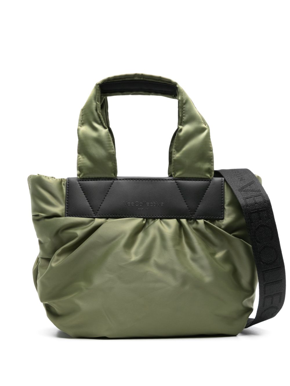 VeeCollective mini Caba tote bag - Green