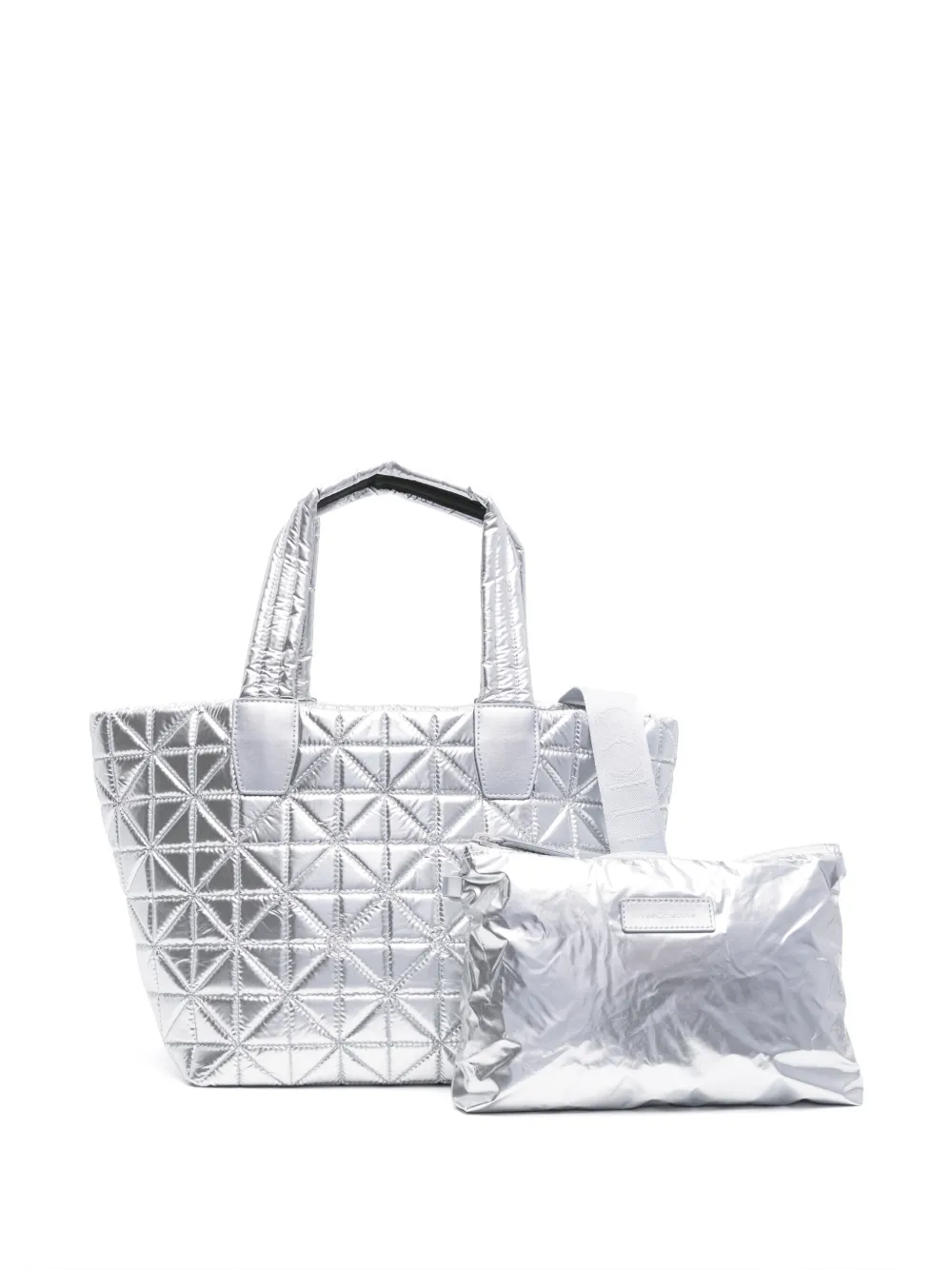 Small Vee Quilted Tote Bag