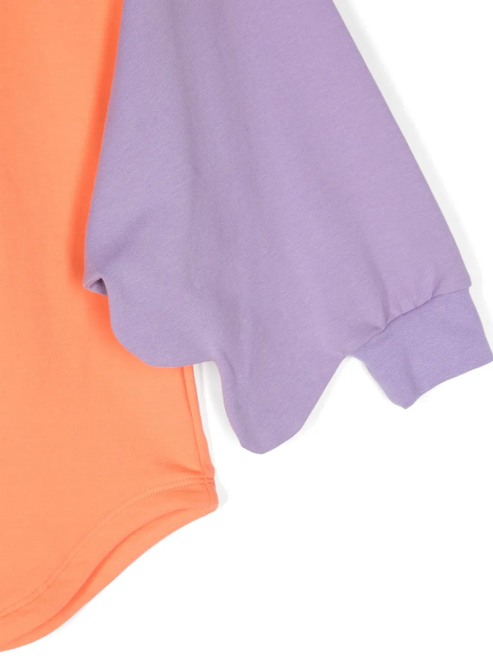 Shop Wauw Capow By Bangbang Drama Queen Colour-block Dress In Orange