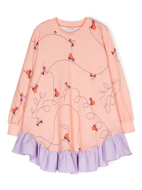 WAUW CAPOW by BANGBANG Jasmine Roller graphic-print dress