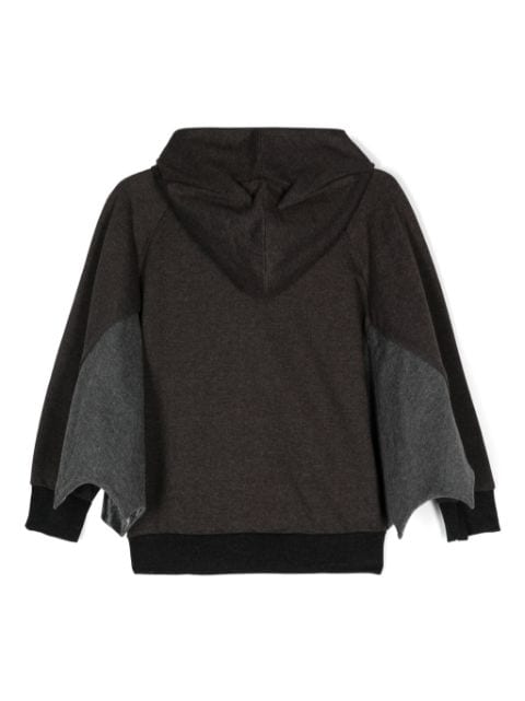 Leonardo wing-panel hoodie