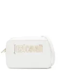 Just Cavalli logo-lettering cross body bag - White