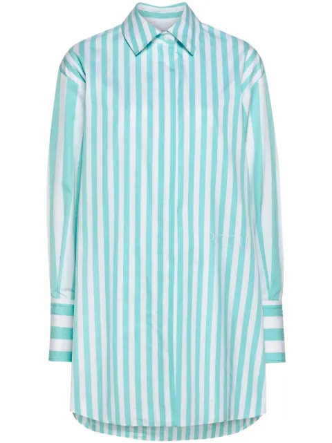 Patou cotton mini shirtdress