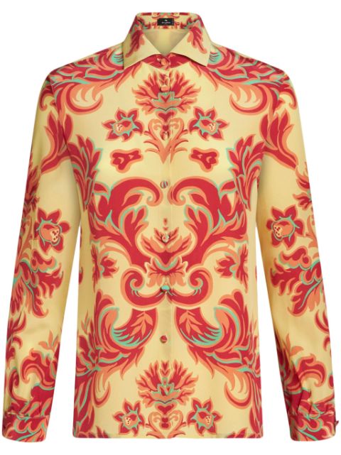 ETRO paisley-print silk shirt Women