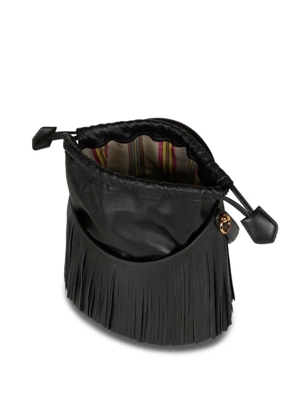 ETRO サトゥルノ スモル トトハック WP1E0001AU021 W1889 ETRO Saturno バケットバッグ M | ブラック | FARFETCH JP