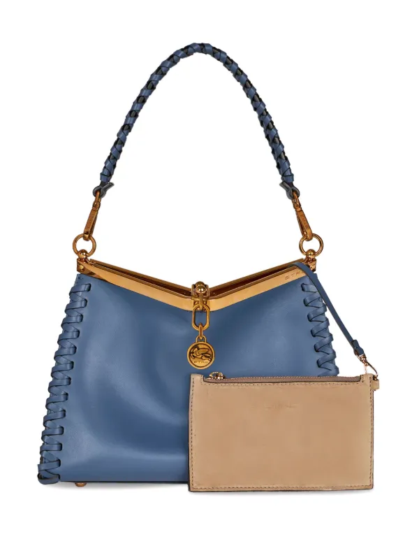 ETRO Medium Vela Shoulder Bag | Blue | FARFETCH