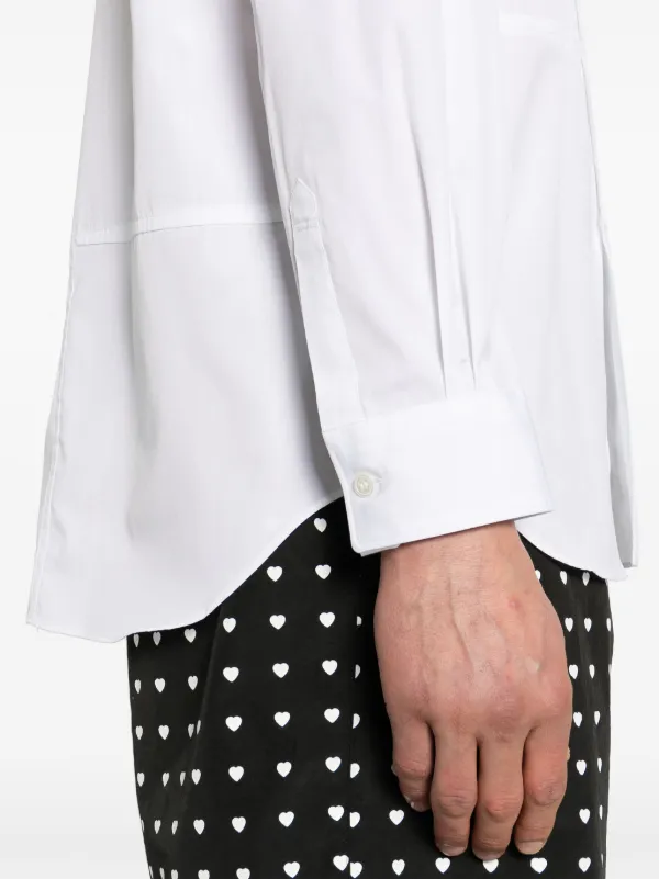 Comme Des Garçons Shirt パネル シャツ | ホワイト | FARFETCH JP