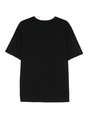 Tシャツ・カットソー LARDINI Men T-shirt Black ESLPMC96ES64045 999 lardini ラルディーニ（メンズ半袖Tシャツ、カットソー