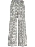 ETRO jacquard tailored trousers - White