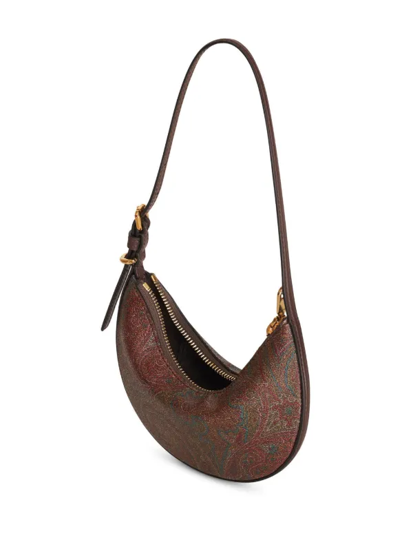 ETRO ETRO Essential ショルダーバッグ M | ブラウン | FARFETCH JP