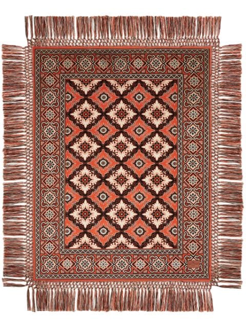 ETRO jacquard-pattern blanket