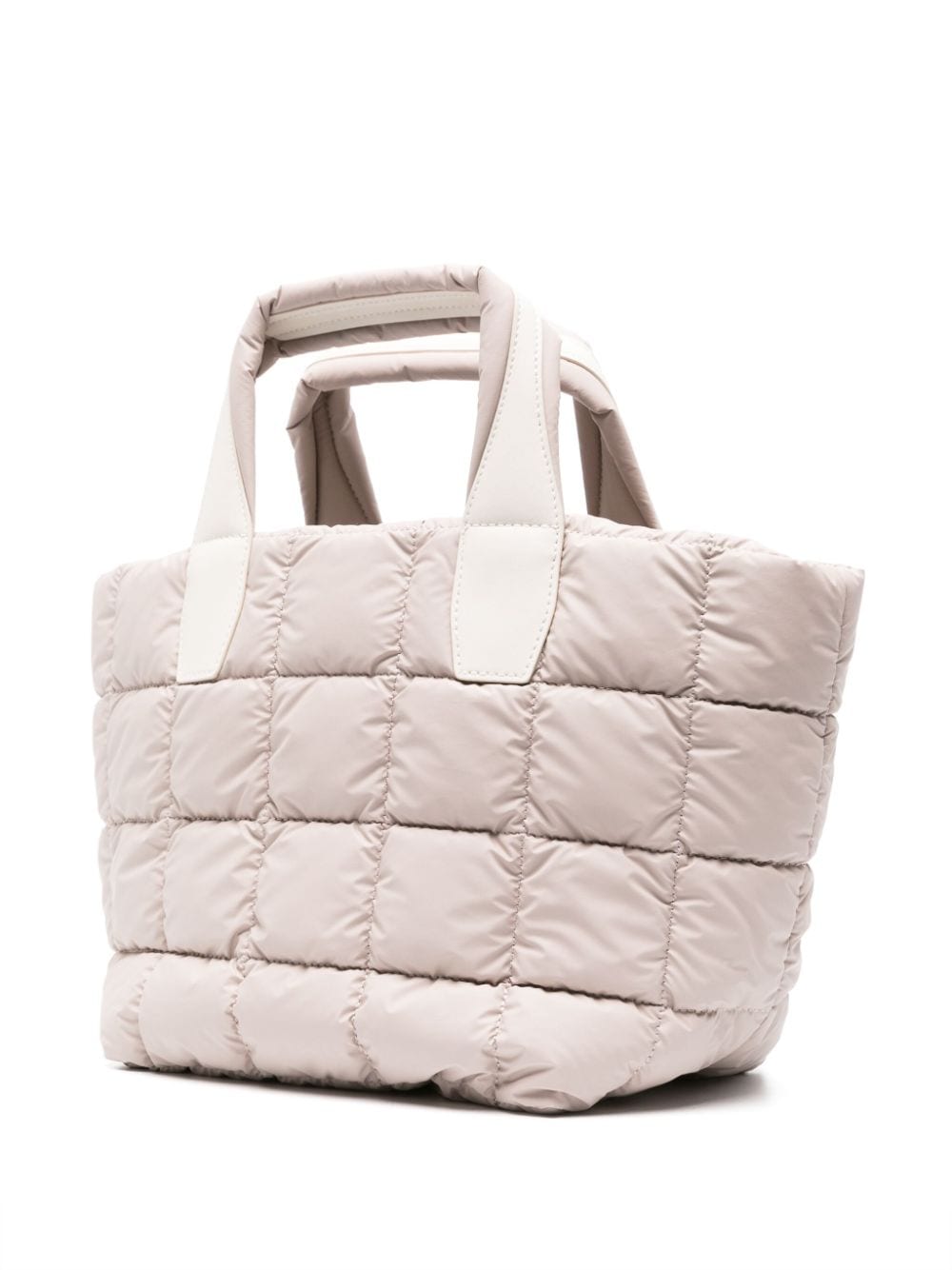 Shop Veecollective Small Porter Padded Tote Bag In Neutrals
