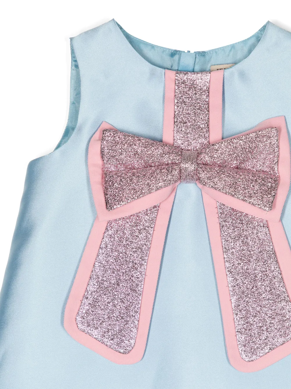 Hucklebones London Midi-jurk met strikdetail Blauw