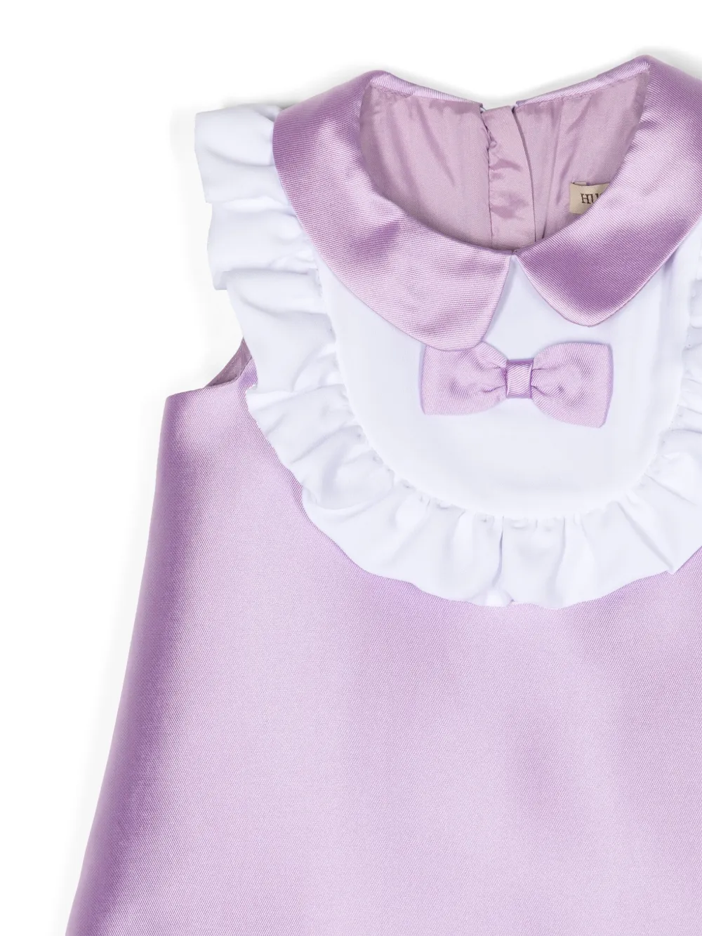 Hucklebones London Midi-jurk met ruches Paars