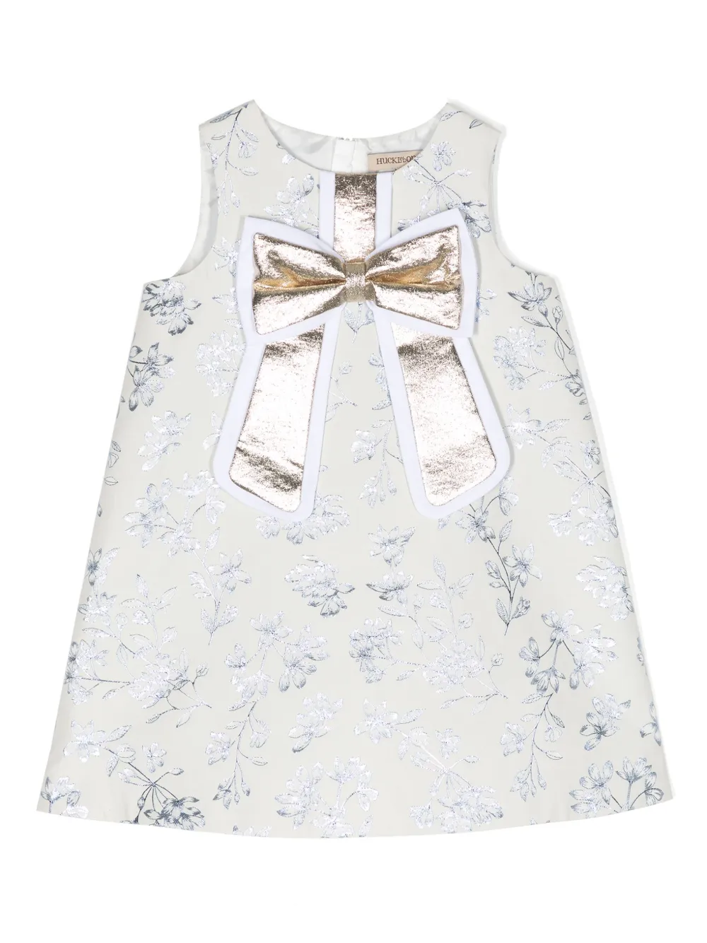 Hucklebones London Avondjurk met patroon Wit
