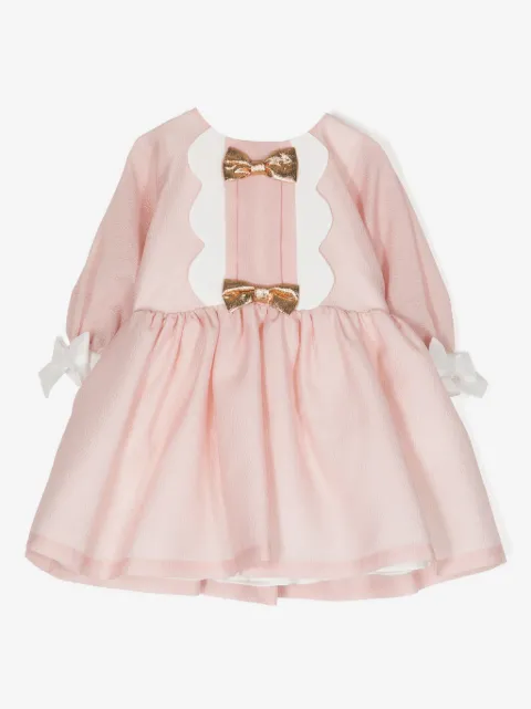 Hucklebones London bow-detail batwing midi dress
