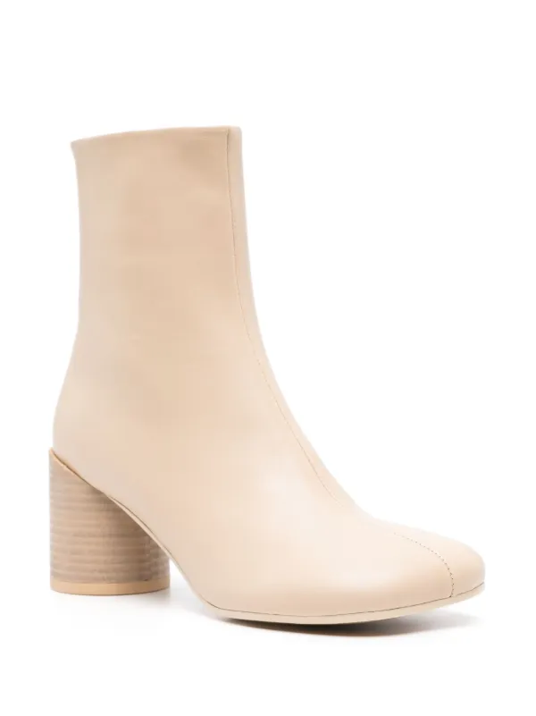 【関税&送料込み】Mm6 Maison Margiela Ankle Boots MM6 Maison Margiela Anatomic 70mm Ankle Boots | Neutrals