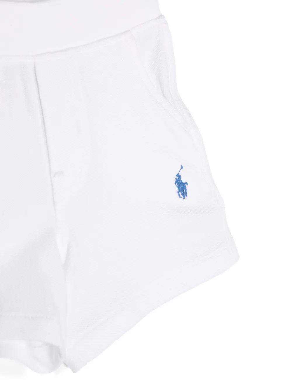 POLO RALPH LAUREN KIDS Polo Bear motif Shorts Set White FARFETCH TR