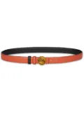 ETRO Pegaso-plaque reversible belt - Orange