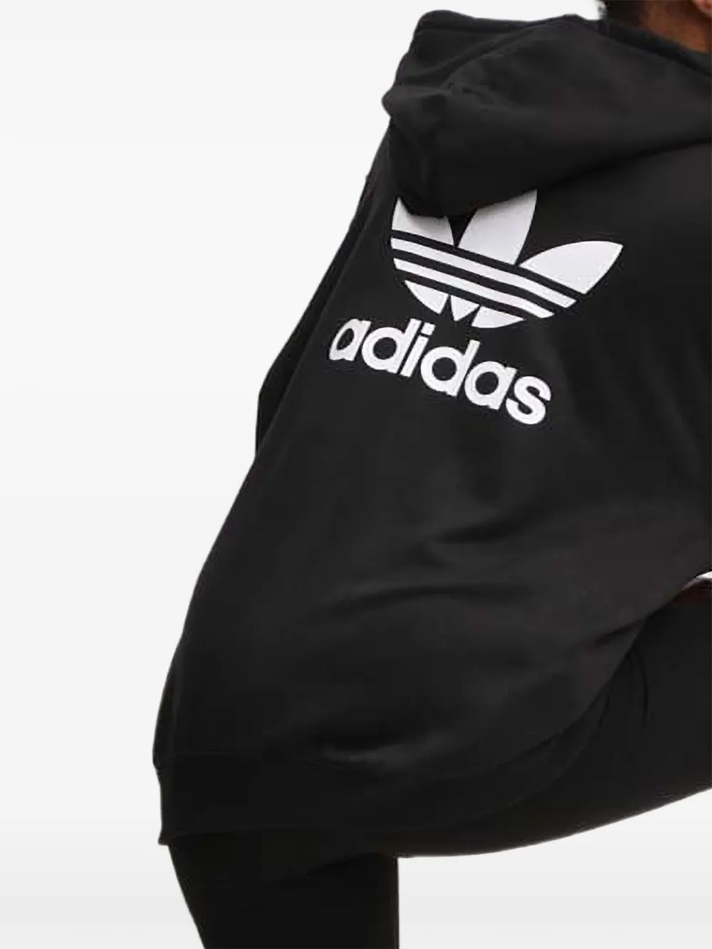 Adidas Hoodie met geborduurd logo - Zwart