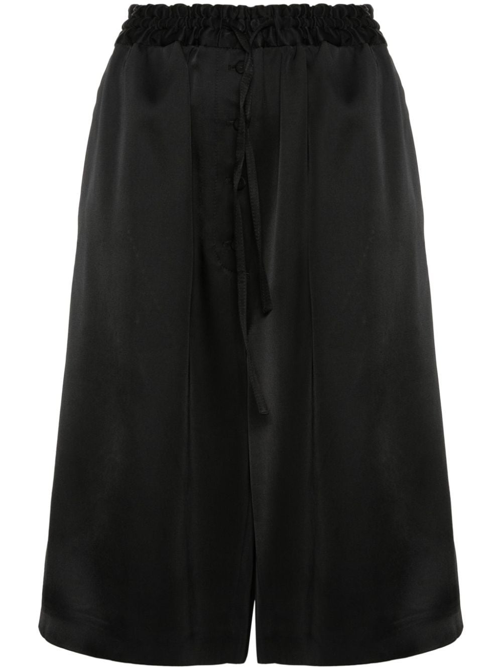 Shop Jil Sander Drawstring-fastening Shorts In Black