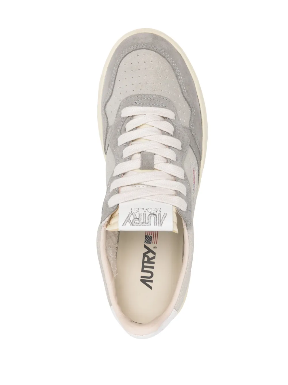 Autry Medalist Low-top Sneakers In Grey
