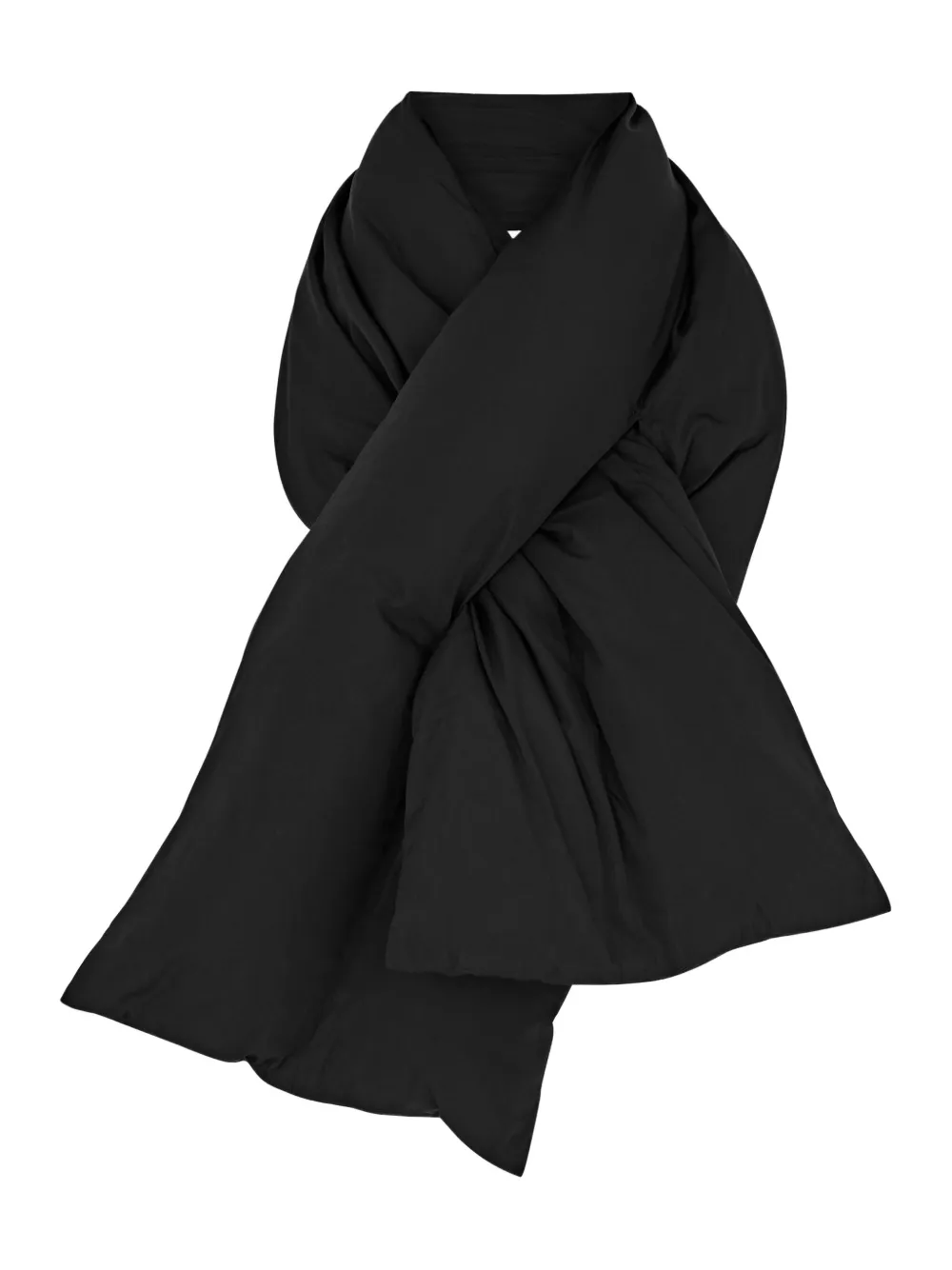 Vince Packable puffer scarf | Black | Image 1