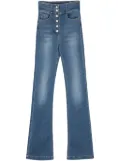 Elisabetta Franchi high-rise bootcut jeans - Blue