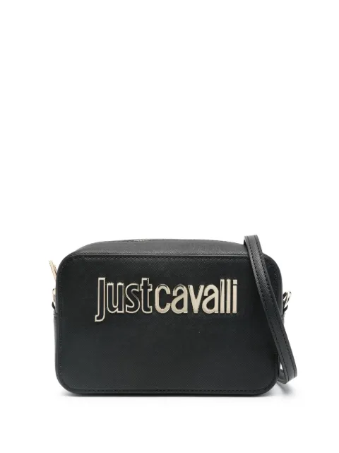 Just Cavalli logo-lettering cross body bag