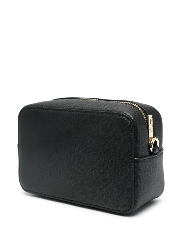 関税込み★送料無料【JUST CAVALLI】クロスボディバッグ ロゴ Just Cavalli logo-lettering Cross Body Bag | Black | FARFETCH