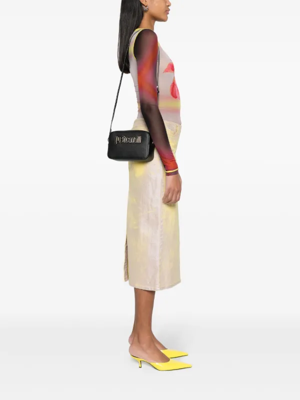 Just Cavalli ロゴ ショルダーバッグ | ブラック | FARFETCH JP