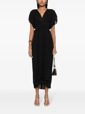 chinese dress ladies CULT MIA X HAPPY CLOTHING FLORAL VELVET AND ORGANZA MAXI DRESS IN RED |  CULT MIA main image 0
