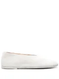 Marsèll Coltellaccio suede ballerina shoes - Neutrals