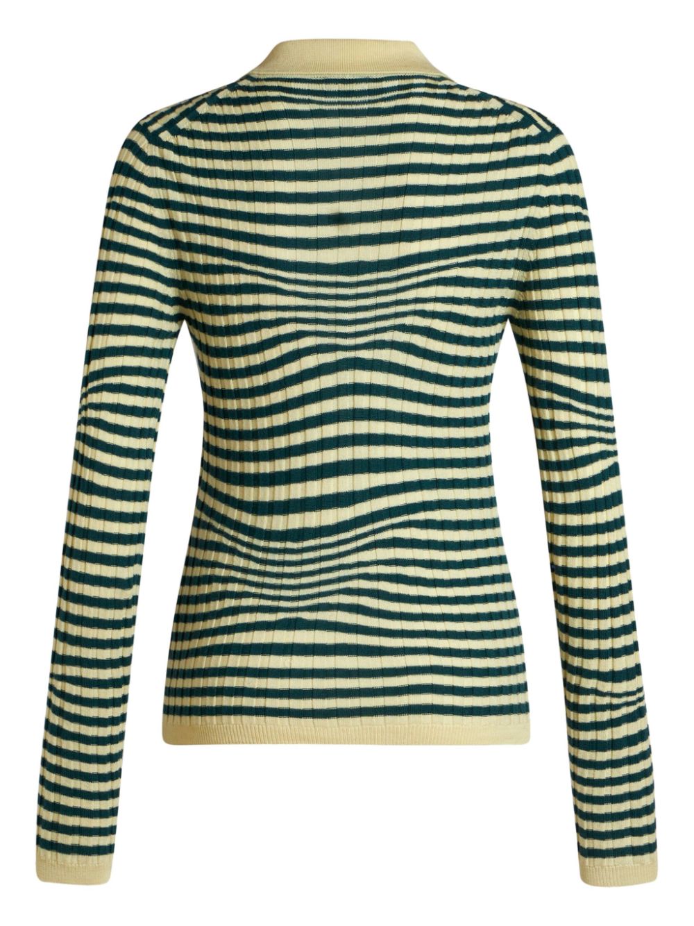 ETRO striped knit polo shirt Women