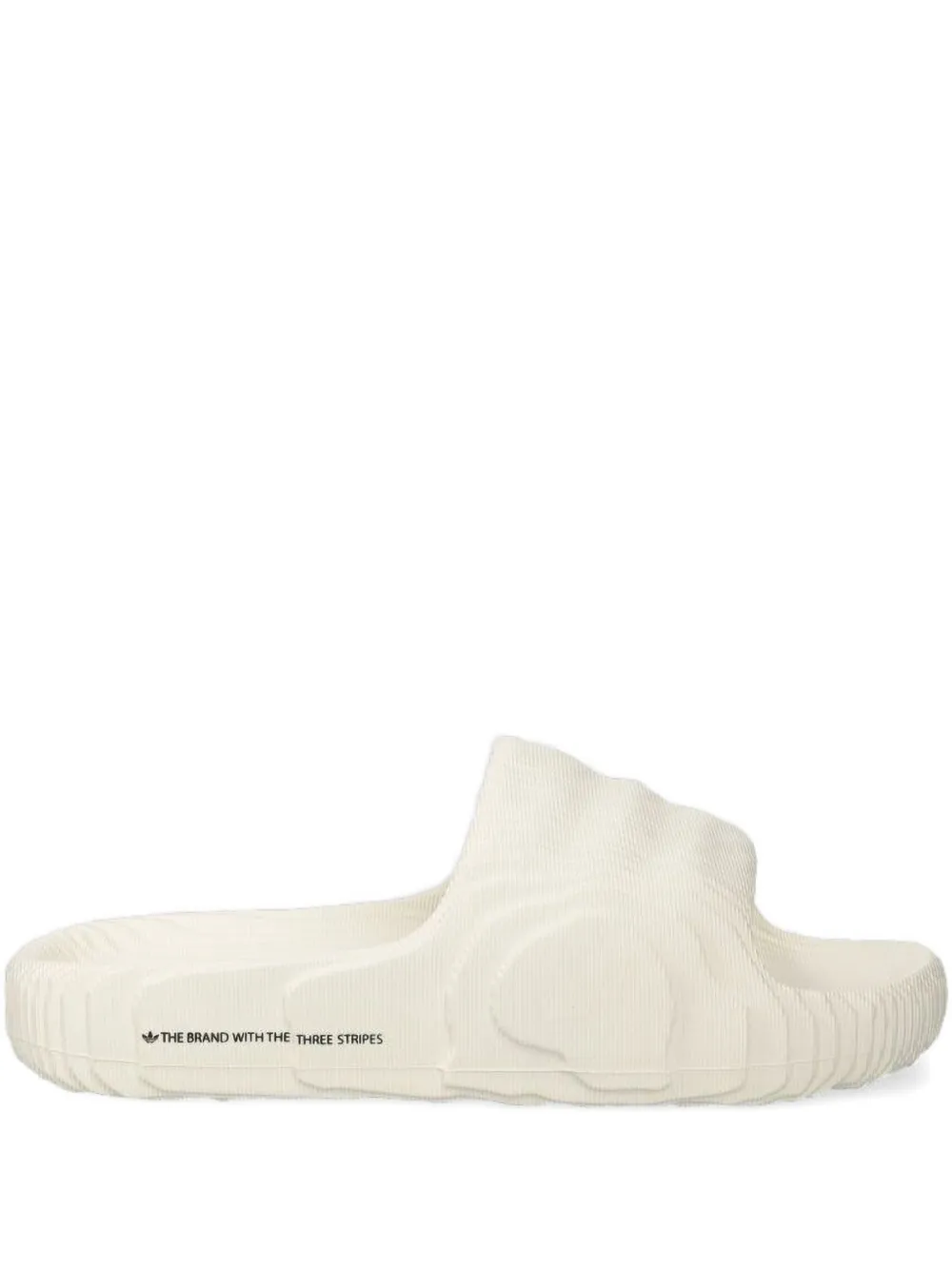 Adidas logo-print slides White