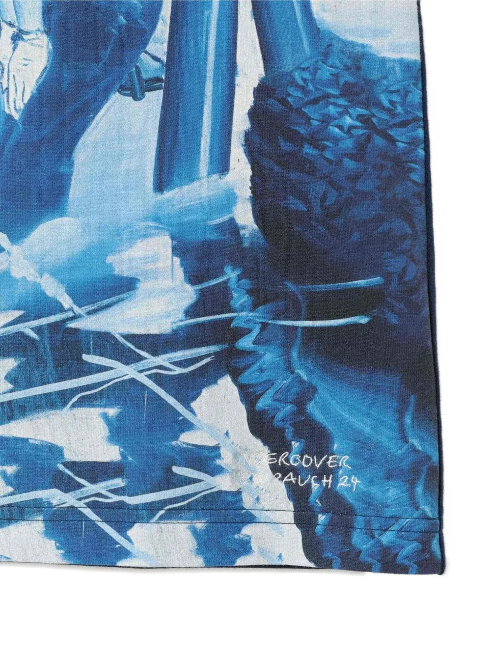 Undercover T-shirt met print Blauw