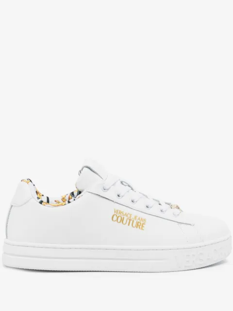 Versace Jeans Couture Court leather sneakers