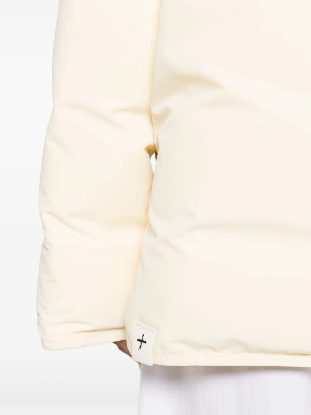 Shop Jil Sander Long-sleeve Padded Jacket In Neutrals