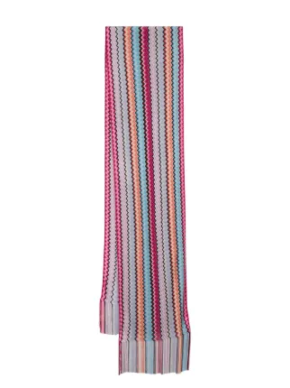 Missoni Pink Zigzag Foulard